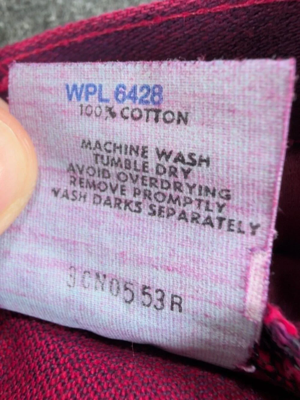 Young Maverick Jeans Girls 12 Reg Purple Cotton Straight VTG 70s Blue Bell USA